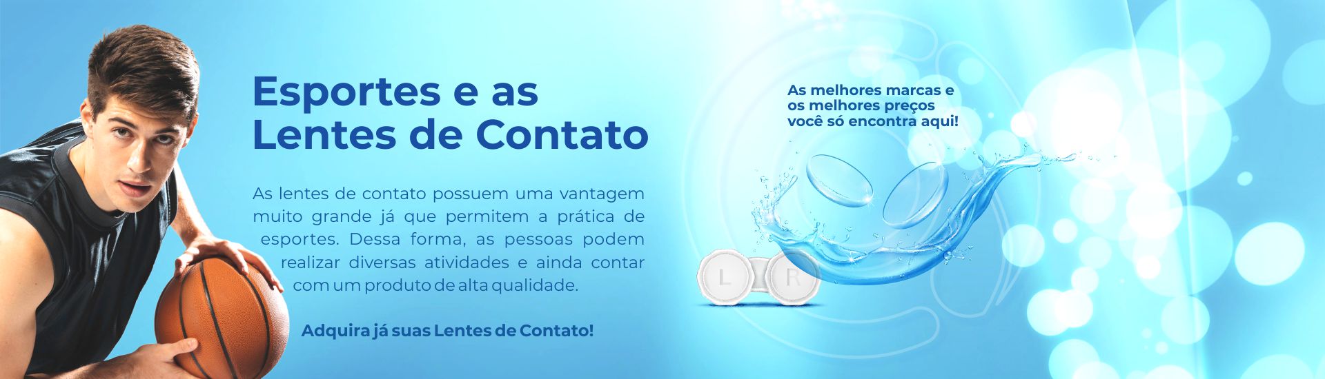 lentes de contato coloridas e esportes bh